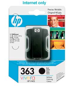 Unbranded HP 363 Black Ink Cartridge with Vivera Ink