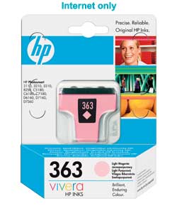Unbranded HP 363 Light Magenta Ink Cartridge with Vivera Ink