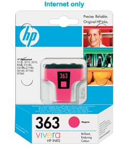 Unbranded HP 363 Magenta Ink Cartridge with Vivera Ink