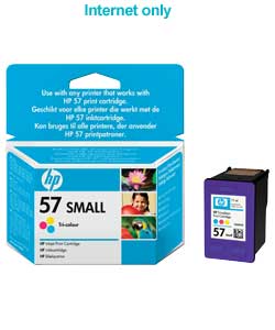 Unbranded HP 57 Small Tri-Colour Inkjet Print Cartridge