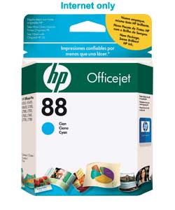 Unbranded HP 88 Cyan Ink Cartridge with Vivera Ink
