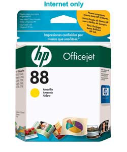 Unbranded HP 88 Yellow Ink Cartridge with Vivera Ink