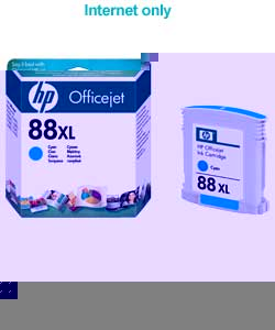Unbranded HP 88XL Cyan Ink Cartridge with Vivera Ink