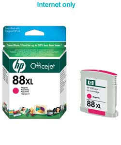 Unbranded HP 88XL Magenta Ink Cartridge with Vivera Ink