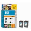 HP Multipack Pack of 2 C6656AE