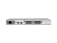 HP Storageworks SAN Switch 4/16 - Switch - 4Gb Fibre Channel   16 x SFP (empty) - 1 U - rack-mountab