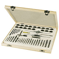 HSS Steel Tap and Die Set 51Pc