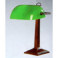 Unbranded HT8360 - Antique Bronze Bankers Lamp