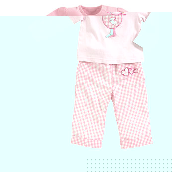 Unbranded Hugs and Kisses 2 Piece Set