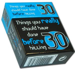 Unbranded Humorous Playing Cards - 30th Birthday