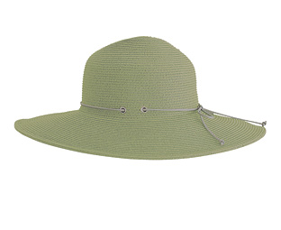 Unbranded Hydro Cool Paper Hat Medium Moss Green
