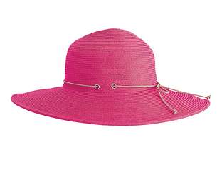 Unbranded Hydro Cool Paper Hat Small Hot Pink