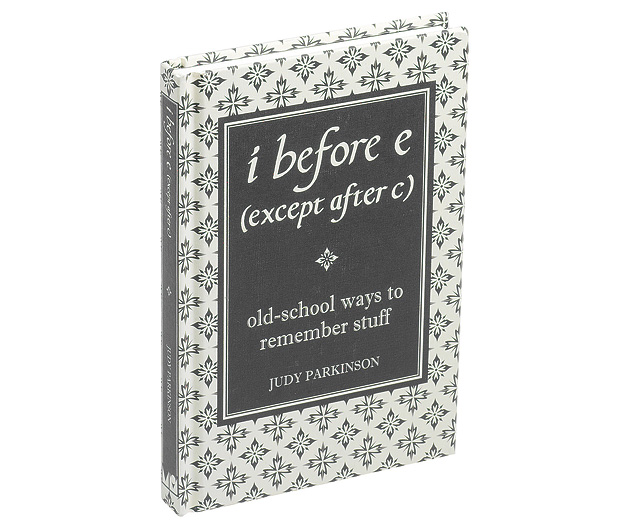 Unbranded I Before E Except After C Book