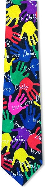 Unbranded I Love Daddy Tie