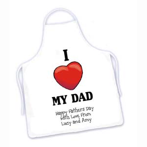 Unbranded I Love My.... Personalised Apron