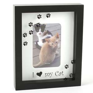 Unbranded I Love My Cat - Wooden Frame