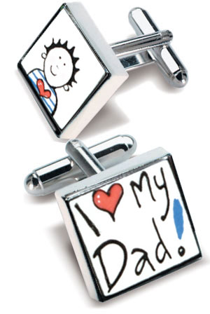 Unbranded I Love My Dad (Boy) Cufflinks