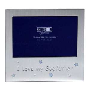This beautiful `I Love My Godfather` photo frame makes a great thoughtful keepsake gift for an impor