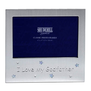 This beautiful `I Love My Godfather` photo frame makes a great thoughtful keepsake gift for an impor