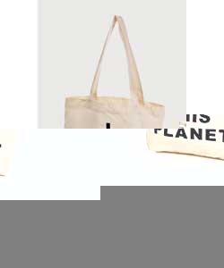I Love This Planet Cotton Bag