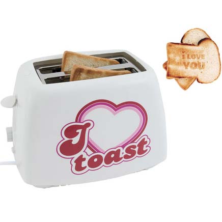 Unbranded I Love You Toaster