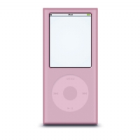 Unbranded i-Luv Pink Silicone Case for 4th Generation iPod
