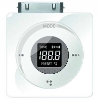 Unbranded i-Luv White FM Transmitter with LCD Display for
