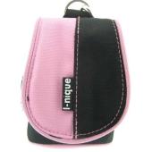 i-Nique Medium Dudette Bag Digital Camera Case For Sony Cyber-Shot DSC-S730 (Pink)