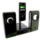 i-Nique Vibe-Dock Home Portable Speaker System For Mp3 (Black)