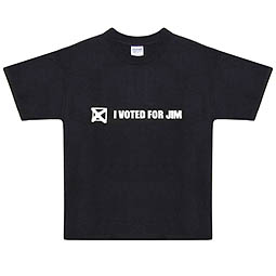 I Voted for Jim T Shirt
