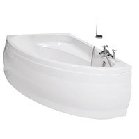 Ibiza Corner Bath LH 1500mm