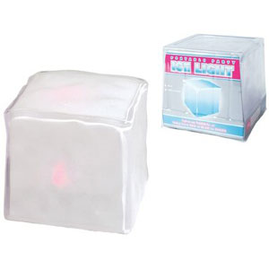 The Ice Cube Light is a portable battery powered colour fazing party light. The Portable Party Ice