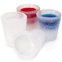 Unbranded Ice Shot Glasses (Tray of 12)