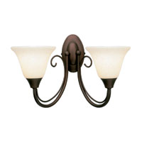 Aged metallic painted copper finish double wall light, Scarvo effect bell glass shades, Dimensions:
