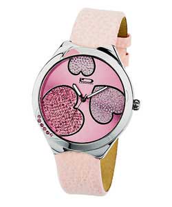 Unbranded Identity London Ladies Pink Strp Watch