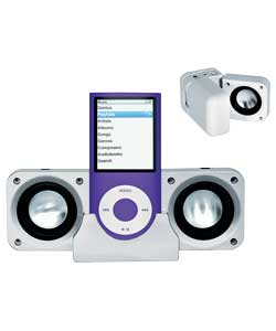Fully compatible with iPod, MP3, CD players and any other audio devices with 3.5mm jack.Includes 2 s