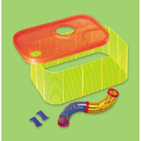 thumbnail image 2 of Hamster Tubes And Tunnels Kit Cage Extensions Transparent Connection External Pipe For Dwarf 2 of 14