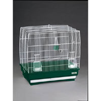 Unbranded Imac Irene 3 White Small Bird Cage 51x30x48cm