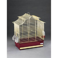 Unbranded Imac Pagoda Export Brass Small Bird 49x31x52cm