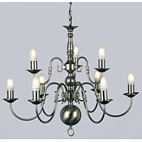 Unbranded IMBF00350 6 3PW - Pewter Hanging Light