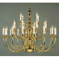 Unbranded IMBF19700 28 - 28 Light Polished Brass Hanging Light