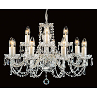 Unbranded IMCB125294 12 - 12 Light Chrome Chandelier