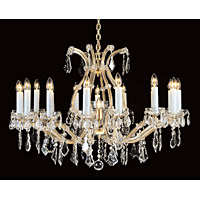 Unbranded IMCB145832 17 - 17 Light Brass Chandelier