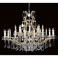 Unbranded IMCB145980 25 - 25 Light Brass Chandelier
