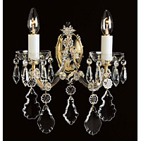 Unbranded IMCB249039 2WB - Brass Wall Light