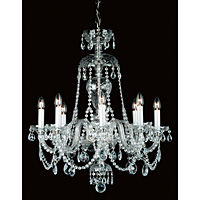 Unbranded IMCB46028 8 - 8 Light Chrome Chandelier
