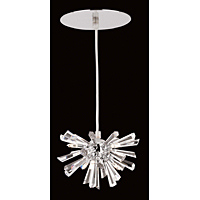 Unbranded IMCEH08917 1A - Chrome and Crystal Pendant Light