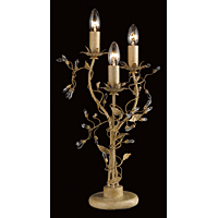 Unbranded IMCF00699 3TL - Brushed Gold Table Lamp