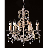 Unbranded IMCF04718 6 AS - Antique Silver Hanging Light