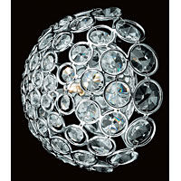 Unbranded IMCFH09214 1WB PL - Chrome and Crystal Wall Light
